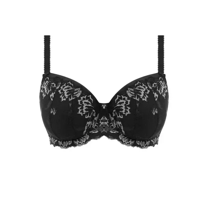 Reggiseno donna con ferretto e imbottitura a tuffo Fantasie Aubree Beige