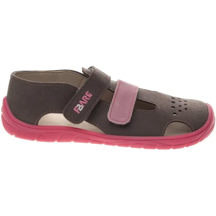 Fare Sandali da bambina Bare Economic Summer Marron