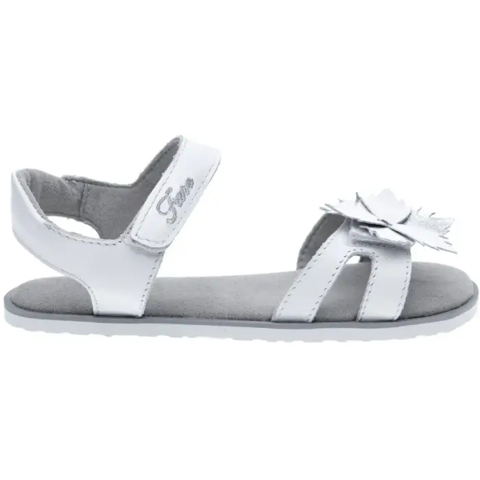 Fare Sandali da bambina Bare Summer Blanc
