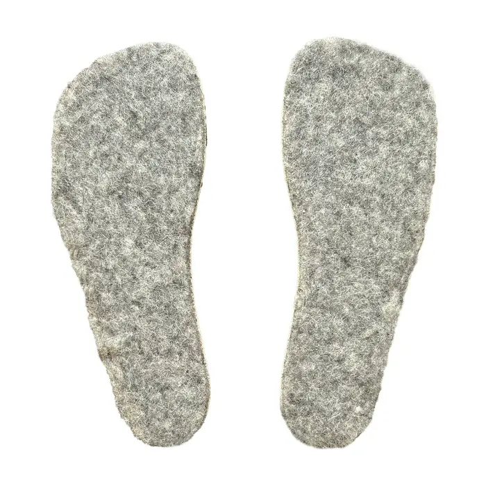 Fare Sole interne in pile Merino Gris