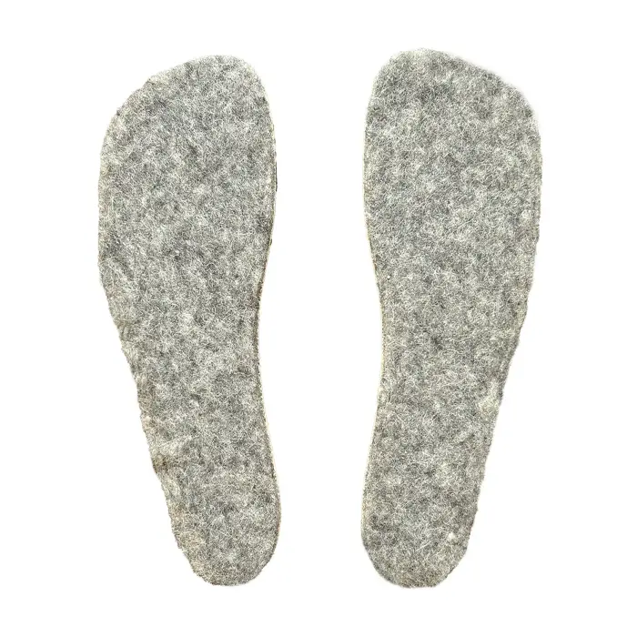 Fare Sottopied in pile per bambini Merino Gris