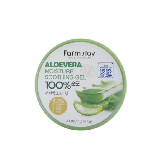 FARM STAY AGRITURISMO Gel Lenitivo Idratante Aloe Vera 300ml (3 Opzioni) #1pcs