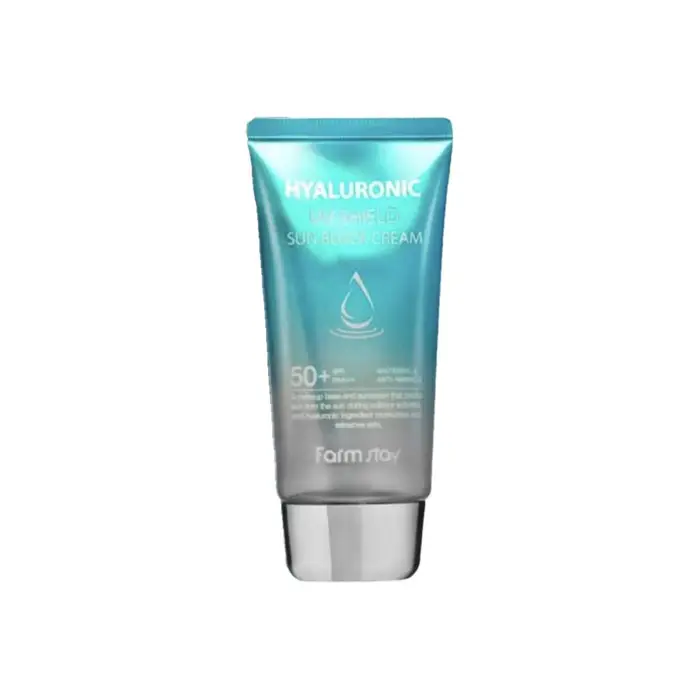 FARM STAY Crema Solare Protettiva Hyaluronic UV Shield 70g (5 Opzioni) 1pcs