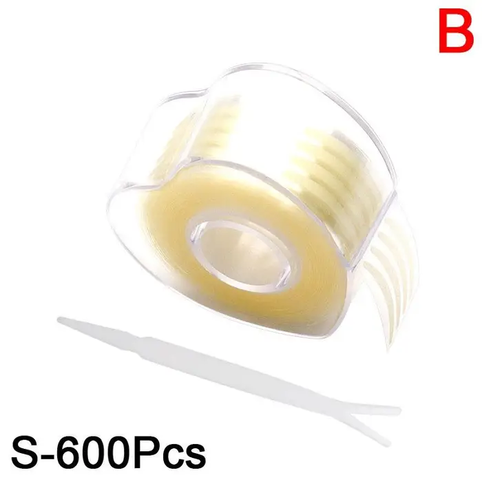 Fashion Accessories Crystal Jewelry 600 pz/rotolo Nastro per palpebre in pizzo traspirante Adesivo invisibile su un solo lato per doppia