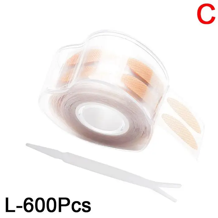 Fashion Accessories Crystal Jewelry 600 pz/rotolo Nastro per palpebre in pizzo traspirante Adesivo invisibile su un solo lato per doppia