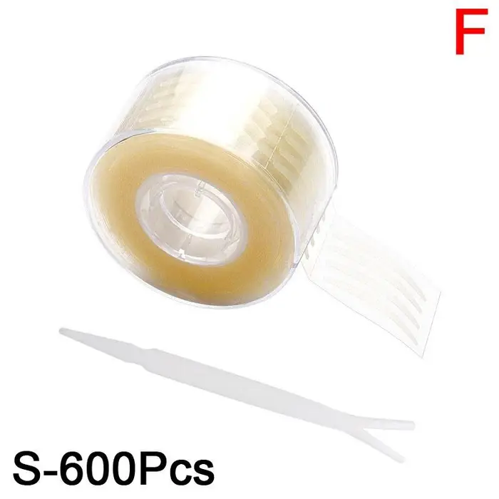 Fashion Accessories Crystal Jewelry 600 pz/rotolo Nastro per palpebre in pizzo traspirante Adesivo invisibile su un solo lato per doppia