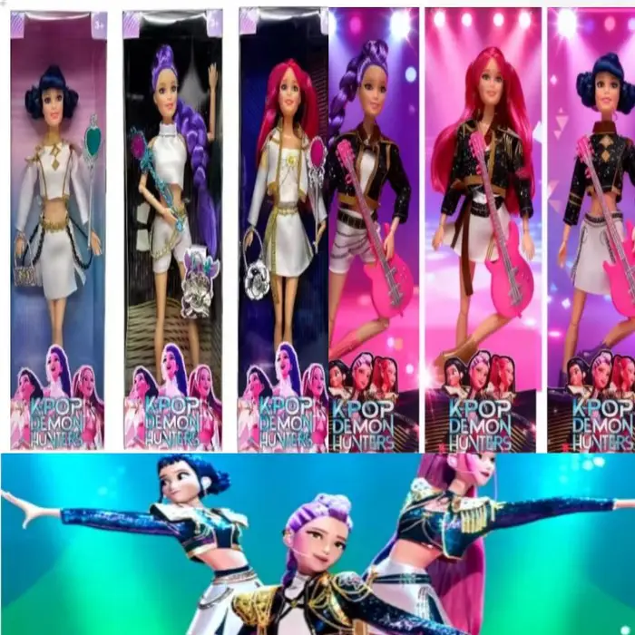 Fashnics Nuovi Demon Hunters Rumi Mira Zoey bambola giocattolo Kpop Demon Hunters Bambola e Vestiti Bambola Ragazza Per i Fan Collezionismo