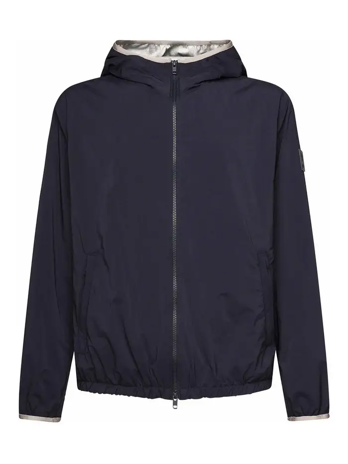 Fay Giacca a vento in nylon Blu