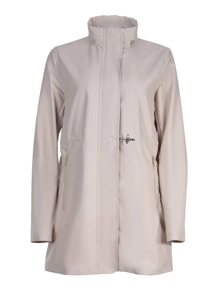 Fay Giacca Realizzata In Poliestere Beige