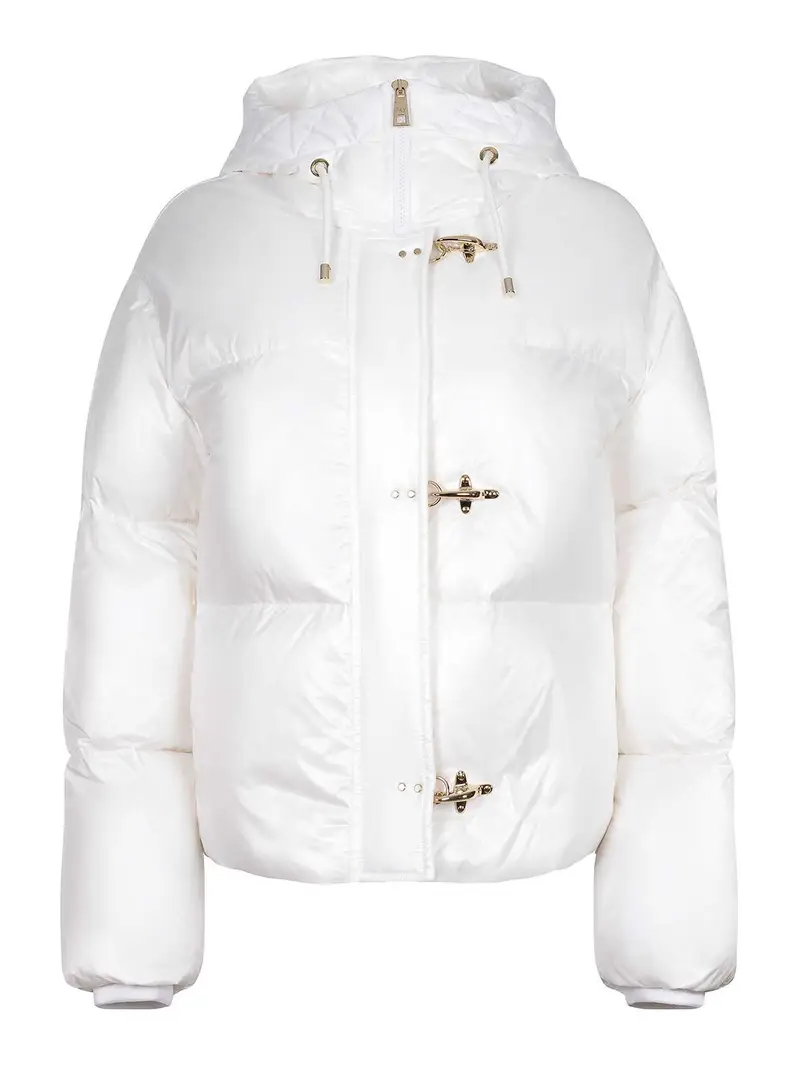 Fay Piumino Realizzato In Nylon Bianco