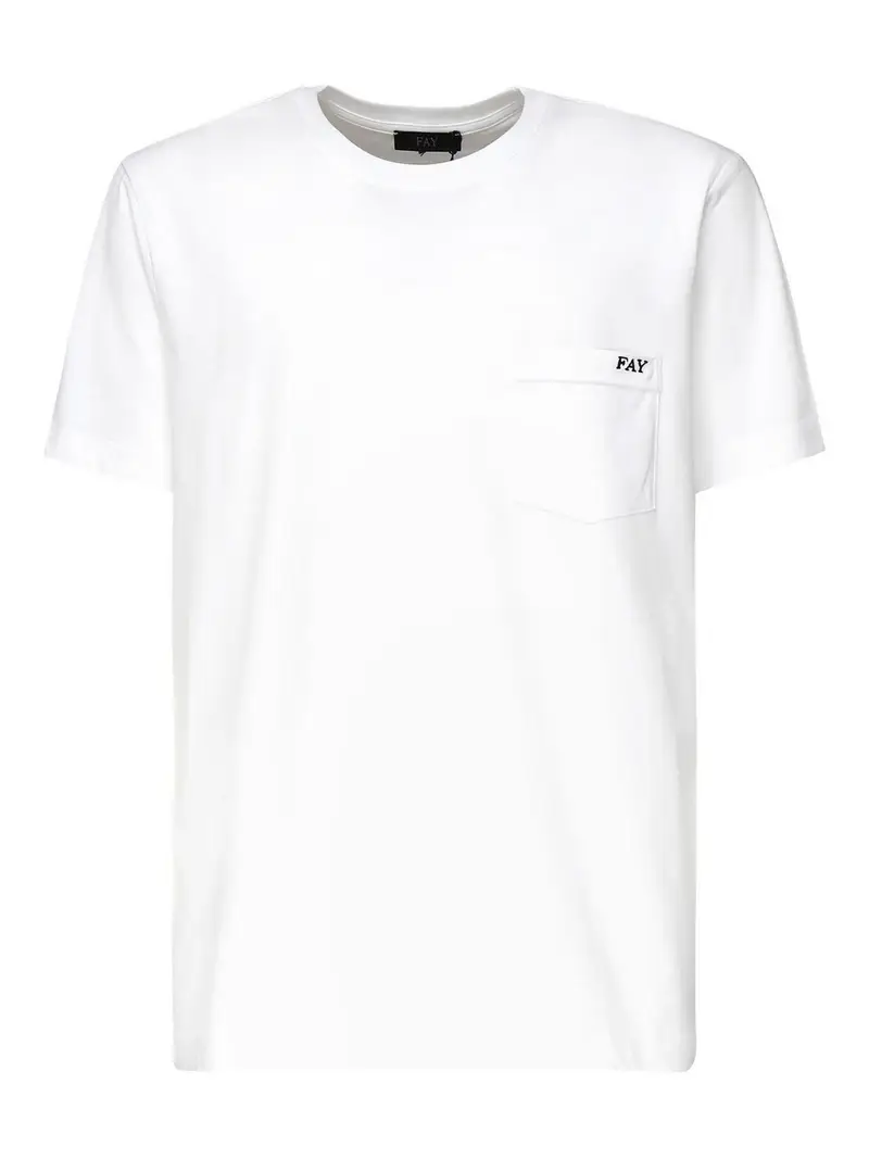 FAY T-shirt Bianco 3264902