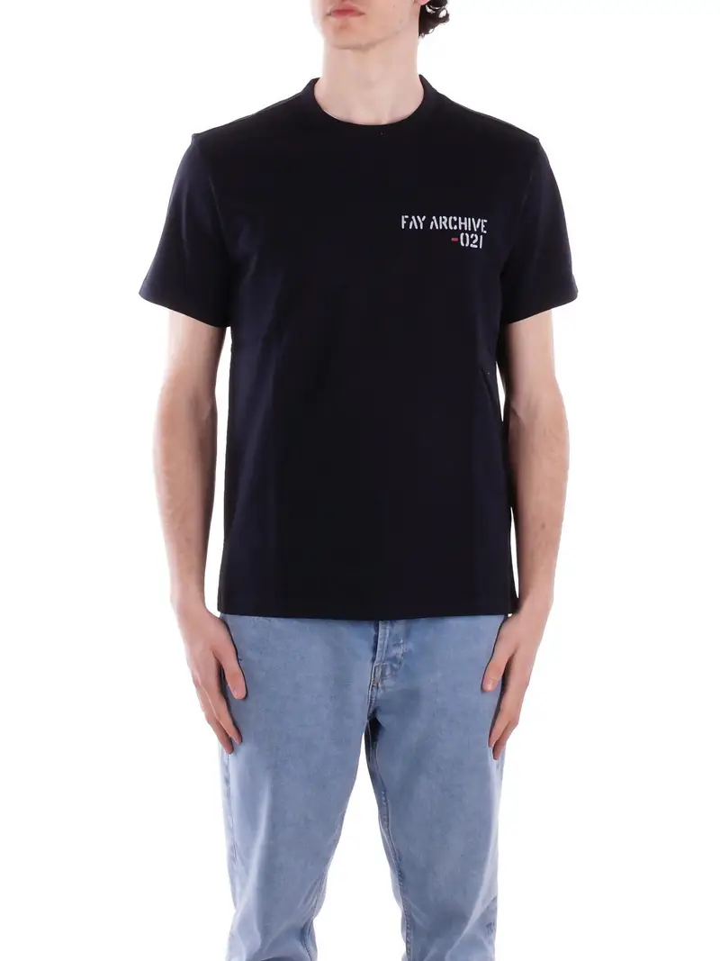 FAY T-shirt Uomo Blu 2790456