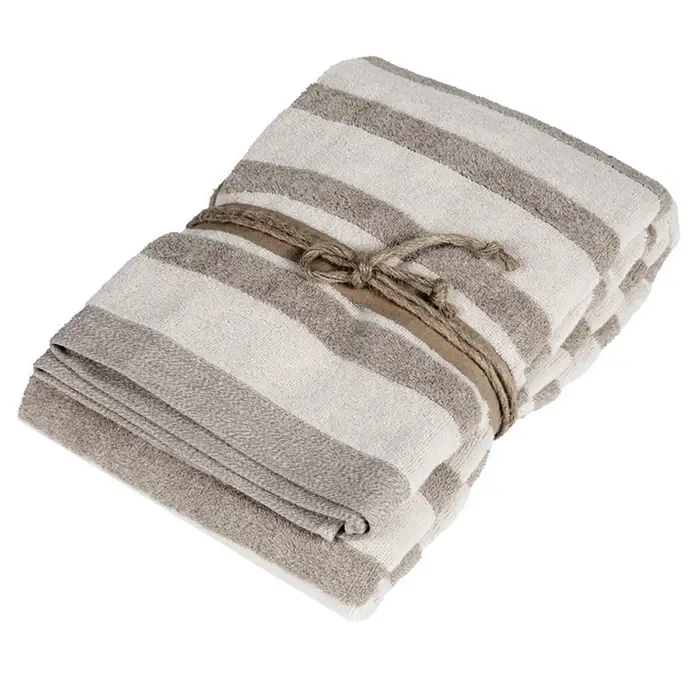 Fazzini Telo bagno triade in spugna di cotone naturale