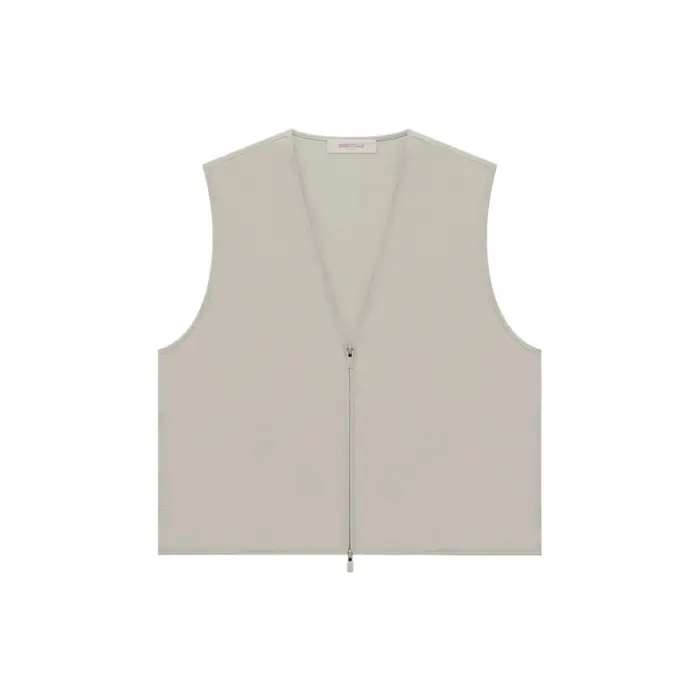 Essentials Autunno/Inverno 2022 Gilet in Maglia Capo Esterno Unisex Smoke FOG-FW22-589 S