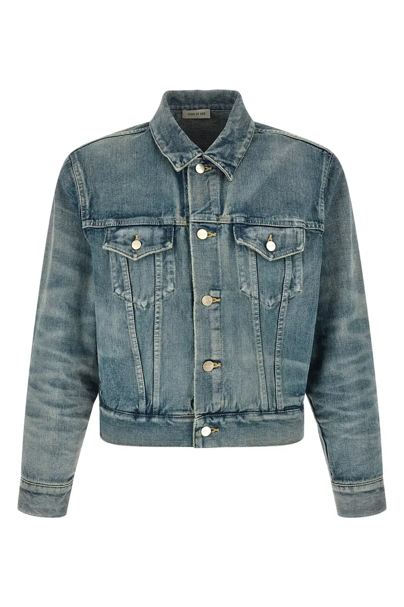 FEAR OF GOD Giacca Classic Trucker Azzurro