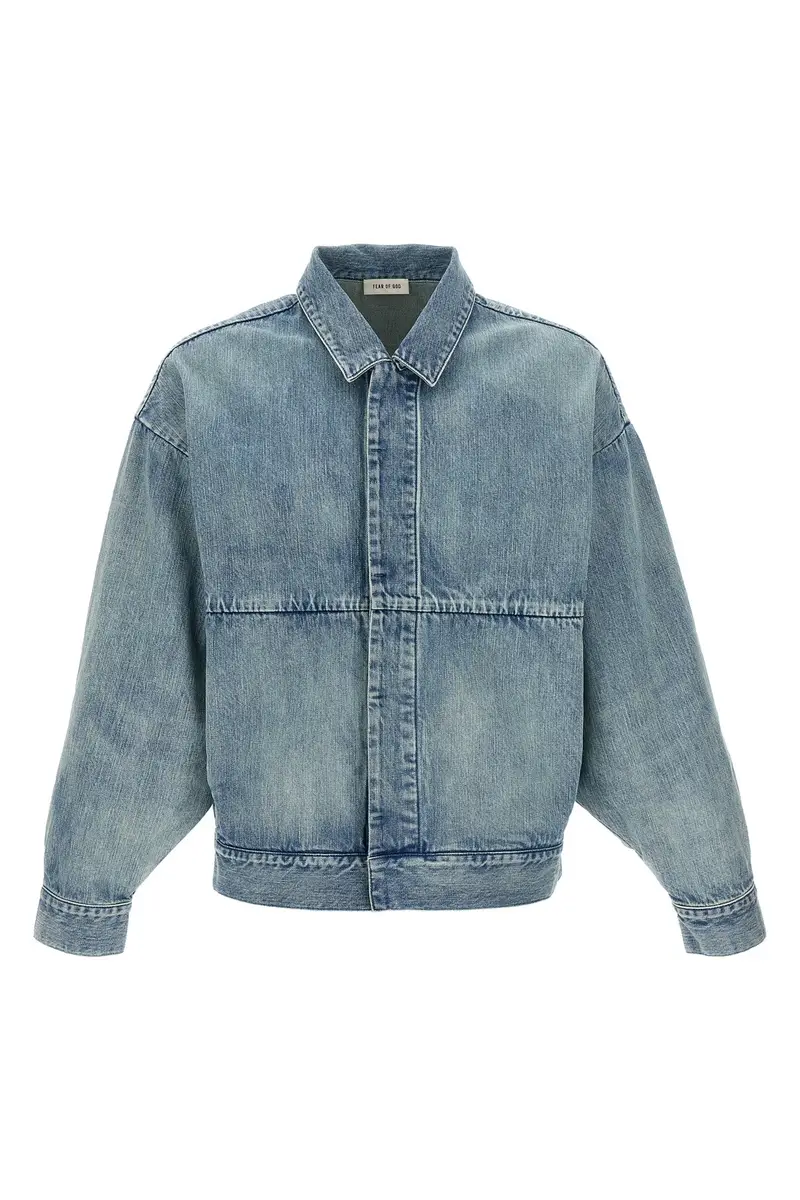 FEAR OF GOD Giacca Denim Trucker Blu