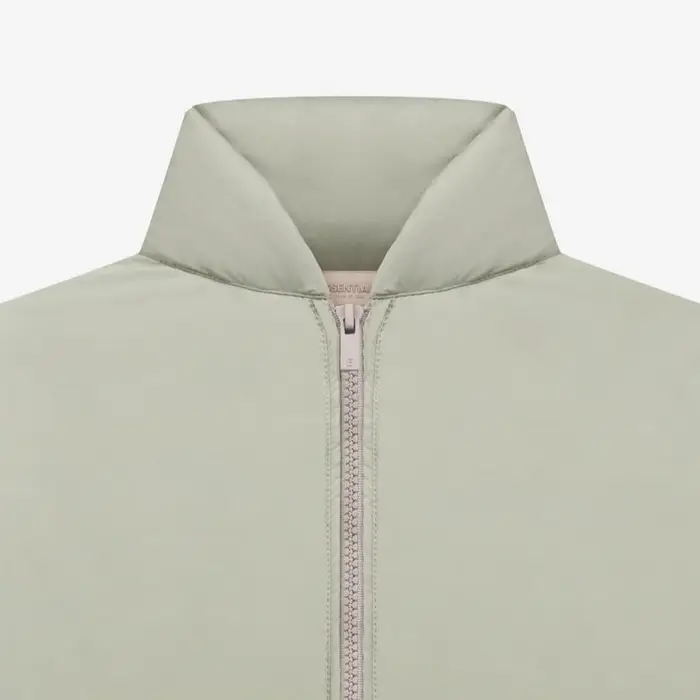 Giacca Piumino Fear Of God Essentials SS22 Giacca Bambino Verde Solido Schiuma di Mare DR-SS22-163 M