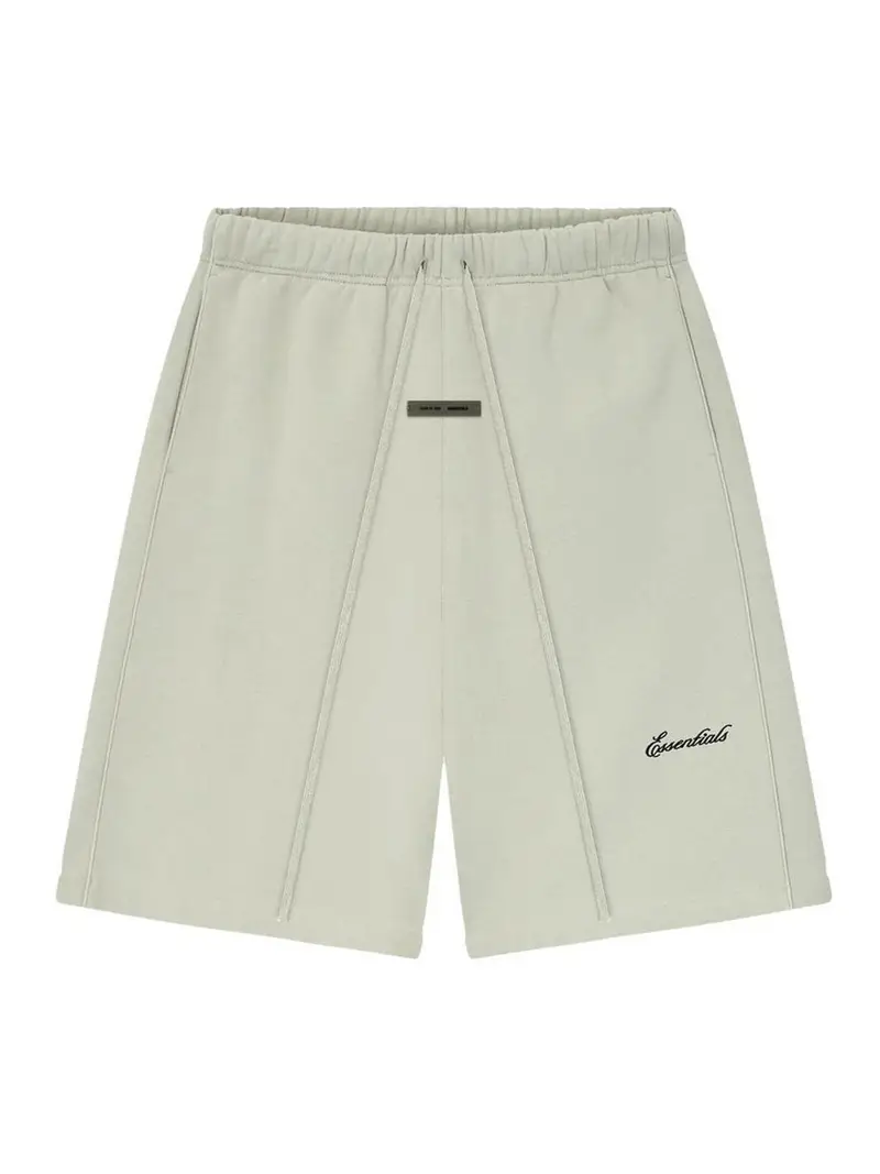 Fear Of God Pantaloncini di felpa rilassati in pile Grigio