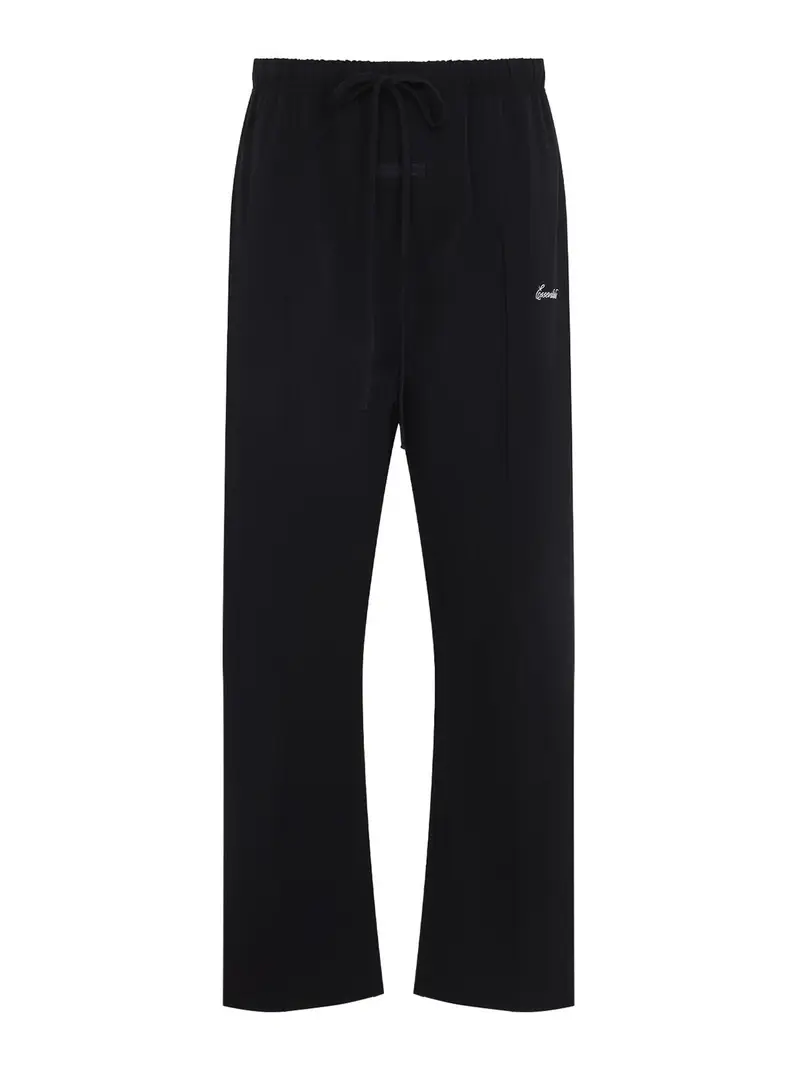 Fear Of God Trackpant rilassato in nylon sportivo Nero