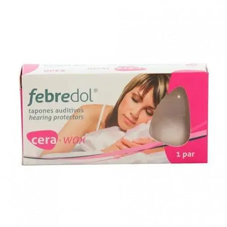 Febredol Tappi per le orecchie Cera 2 unità