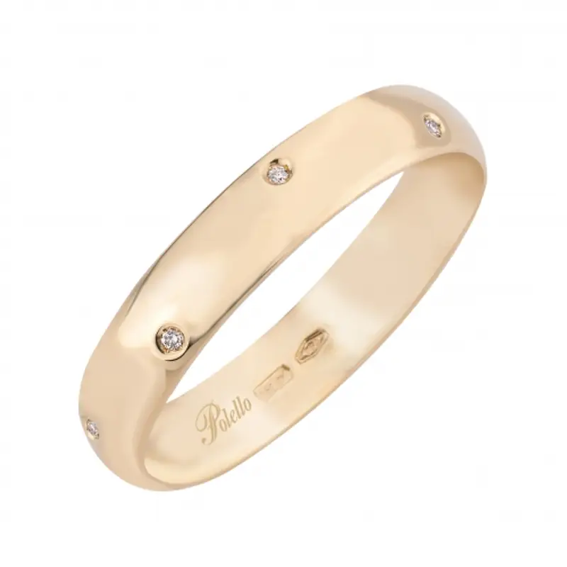 Polello Fede Nuziale Collezione Marea 3354DG