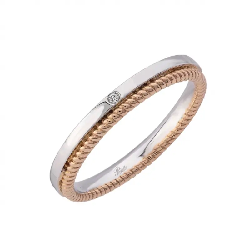 Polello Fede Nuziale Collezione Una Scelta d'Amore 3310DBR