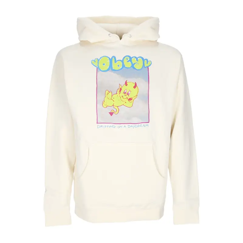 Obey Felpa Cappuccio Donna Drifting On a Daydream Basic Hooded Fleece Bone