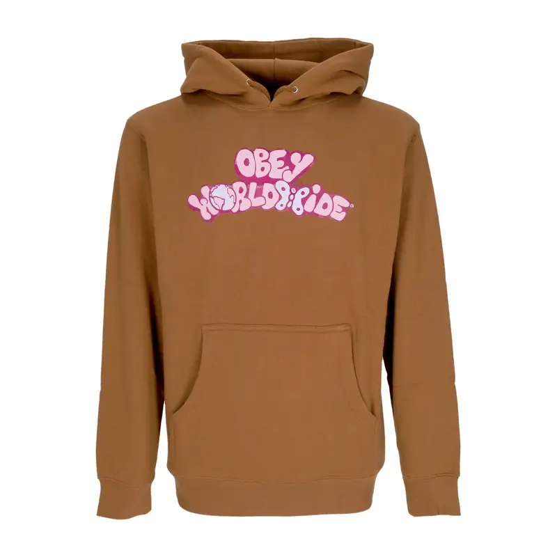 Obey Felpa Cappuccio Donna W Worldwide Butterfly 2 Basic Hooded Fleece Saddle