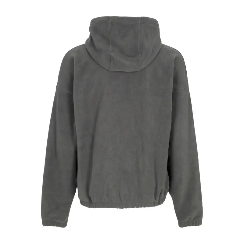 Nike Felpa Cappuccio Uomo Club+ Polar Fleece Hoodie Iron Grey/black