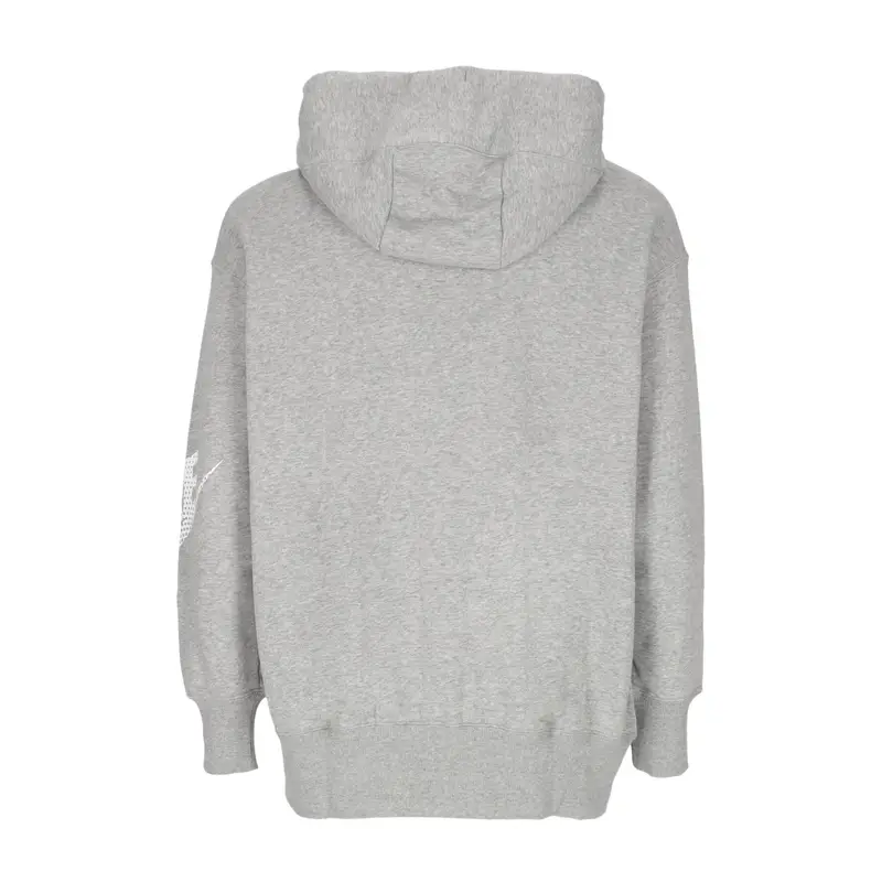Nike Felpa Cappuccio Zip Donna Sportswear Dnc Fleece Full-zip Hoodie Dk Grey Heather