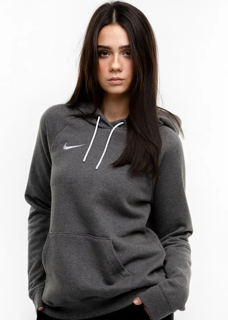 Felpa con cappuccio donna ( fleece) nike grigio | Nike