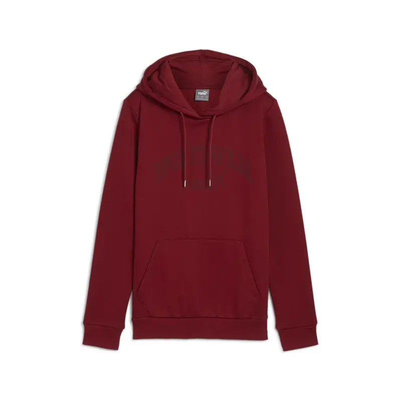 Felpa con cappuccio ESS+ LOGO LAB da donna PUMA Intense Red | Puma