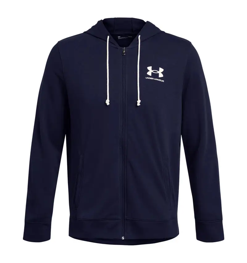 Felpa con cerniera a cappuccio Under Armour Rival Terry | Under Armour