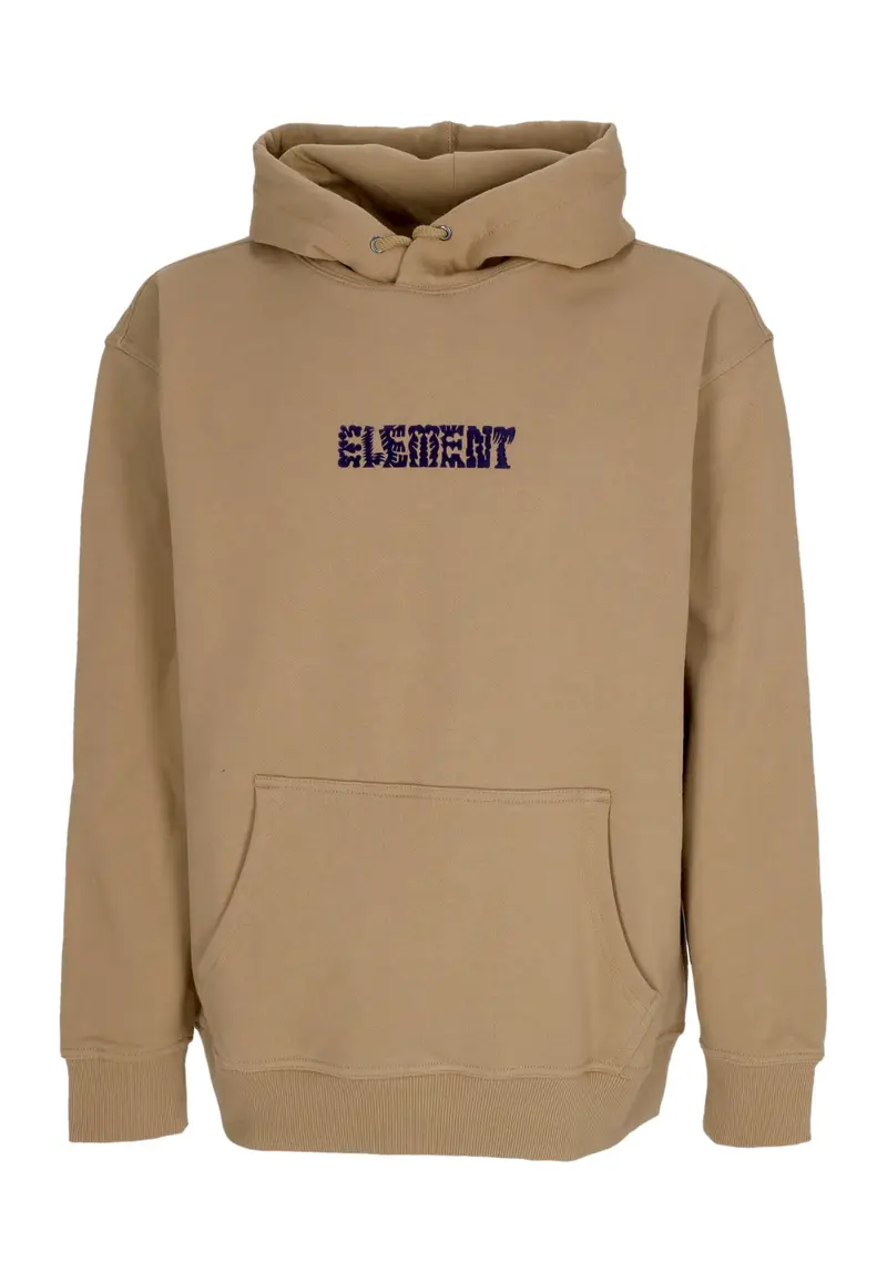 Element Felpa Leggera Cappuccio Uomo Cornell Cipher Hoodie Khaki