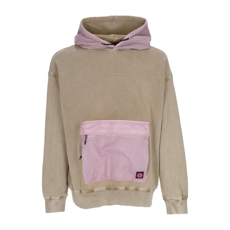 Funky Felpa Leggera Cappuccio Uomo Hike Tech Hoodie Washed Sand