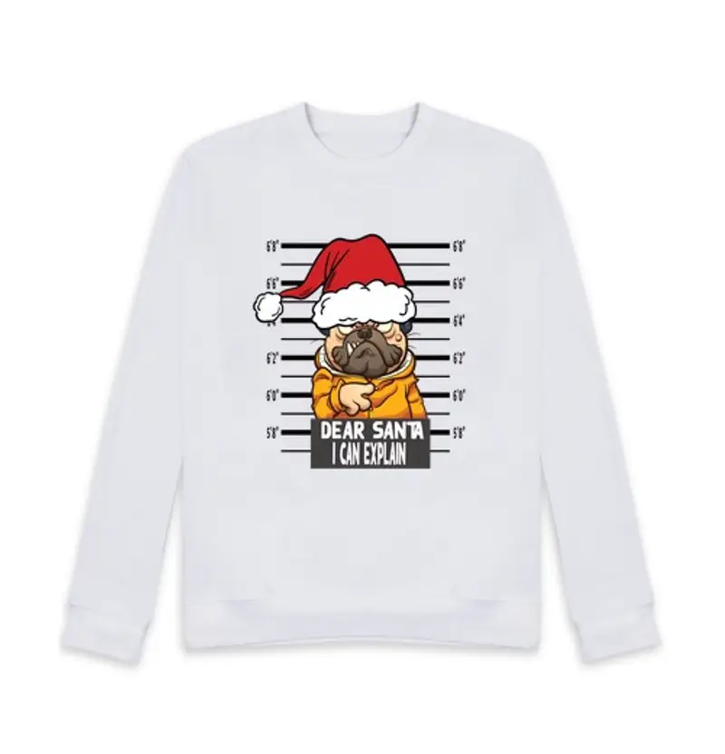 tostadora.it Felpa unisex caro Babbo Natale posso spiegarti