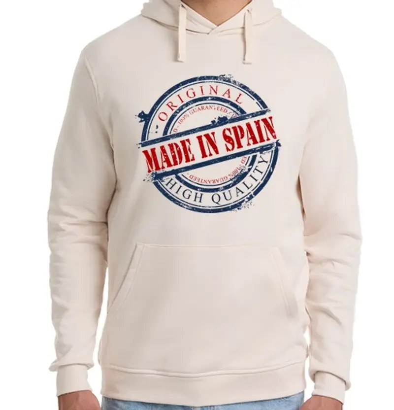 tostadora.it Felpa unisex con cappuccio fatto in Spagna