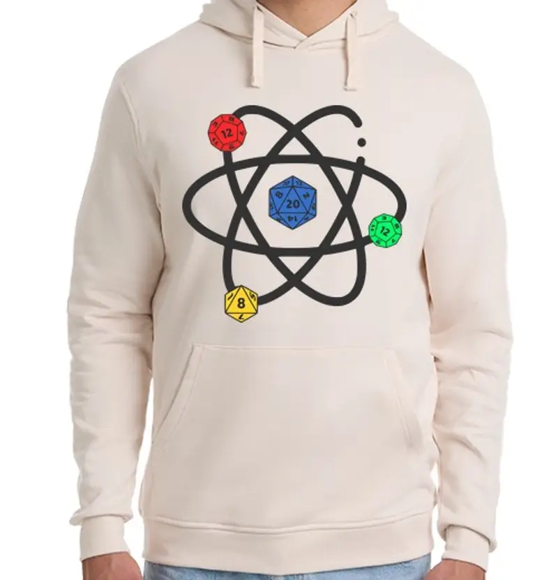 tostadora.it Felpa unisex con cappuccio giochi di giochi di ruolo atomici e oscuri