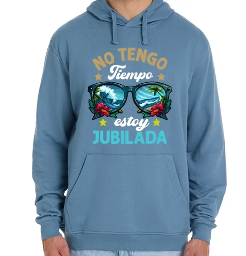 tostadora.it Felpa unisex con cappuccio non ho tempo, sono un regalo per la pensione in pensione