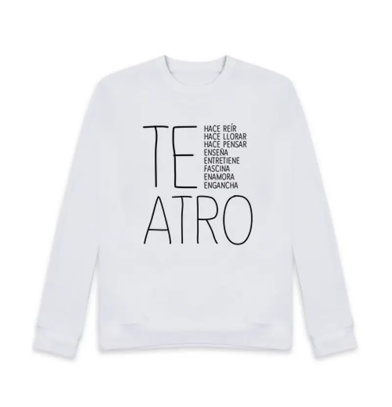 tostadora.it Felpa unisex teatro