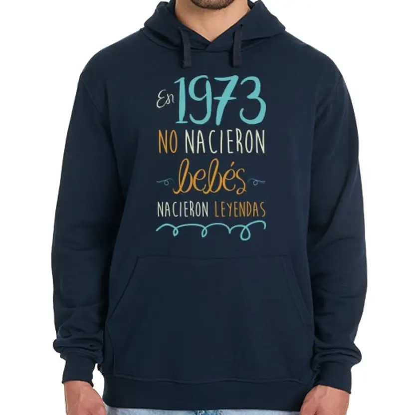 tostadora.it Felpa uomo con cappuccio 1973