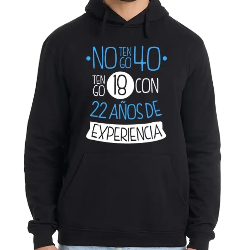 tostadora.it Felpa uomo con cappuccio 40 anni (uomo) sfondo scuro