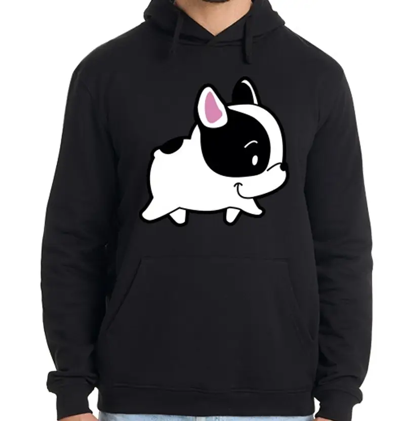 tostadora.it Felpa uomo con cappuccio bull cane pa sea