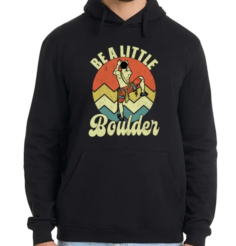 tostadora.it Felpa uomo con cappuccio essere un po39 boulder retrò