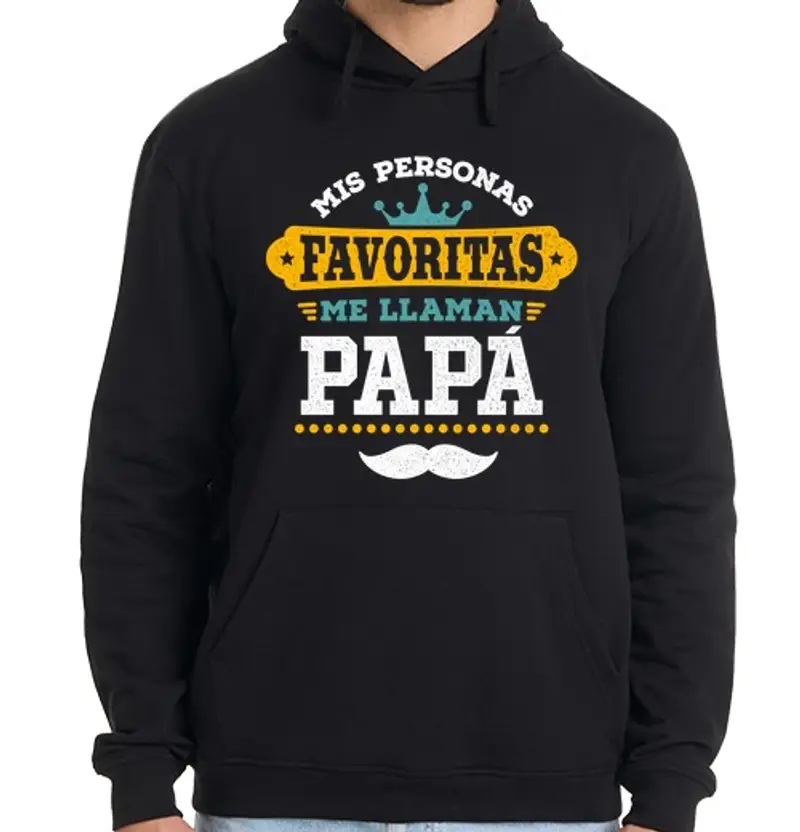 tostadora.it Felpa uomo con cappuccio le mie persone preferite mi chiamano papà regalo festa del papà