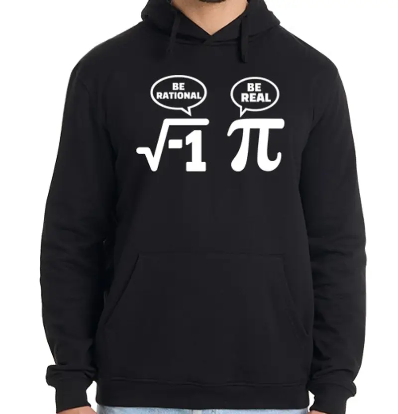 tostadora.it Felpa uomo con cappuccio matematica nerd comico pi