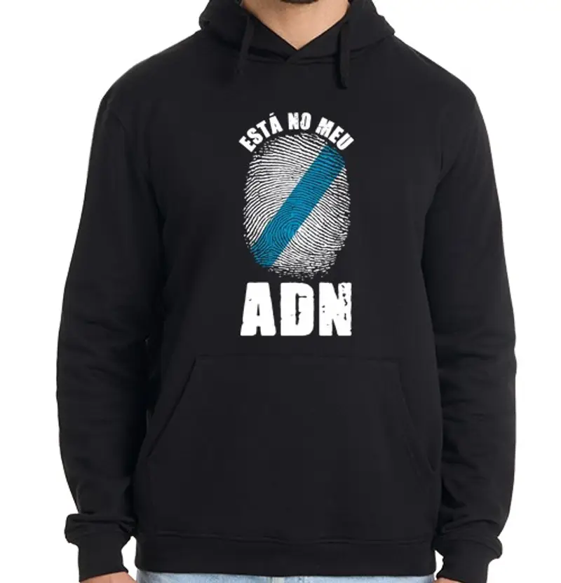 tostadora.it Felpa uomo con cappuccio è nel mio dna bandiera della galizia galiza galiziano in galiziano