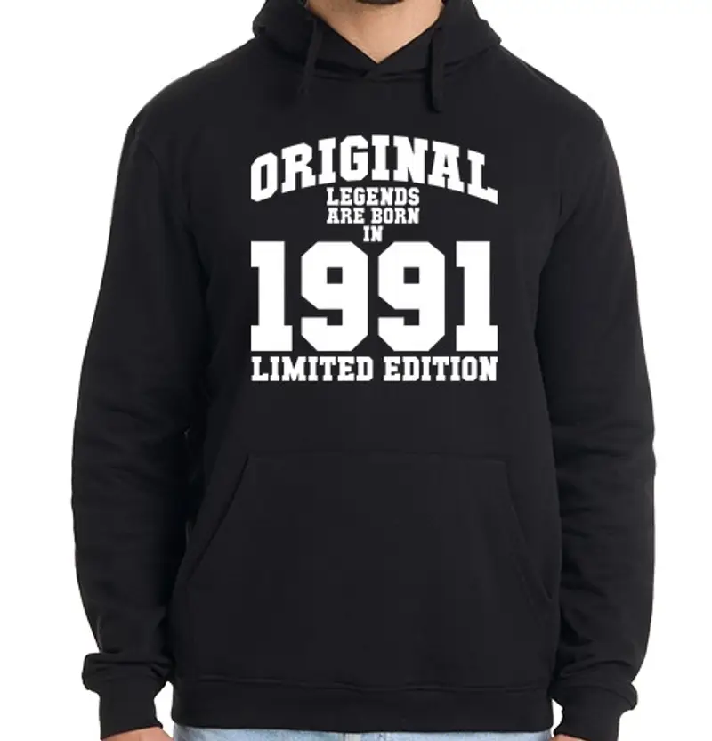 tostadora.it Felpa uomo con cappuccio regalo per il 30 compleanno