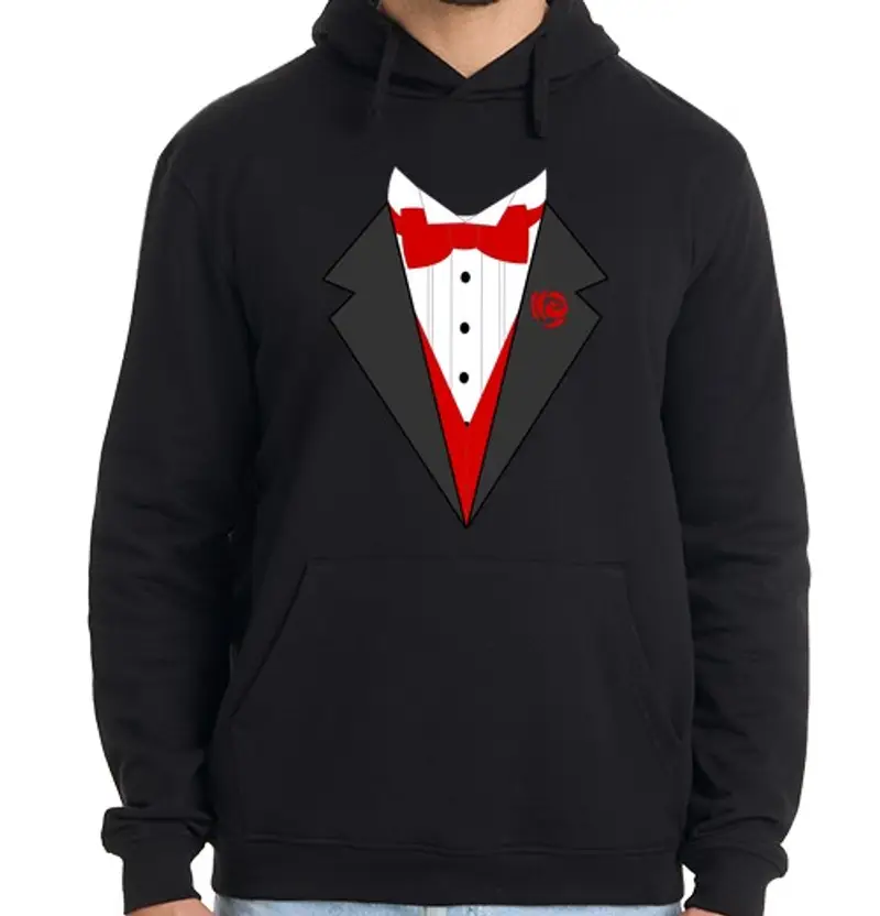 tostadora.it Felpa uomo con cappuccio smo king feste o senzagle scapolo