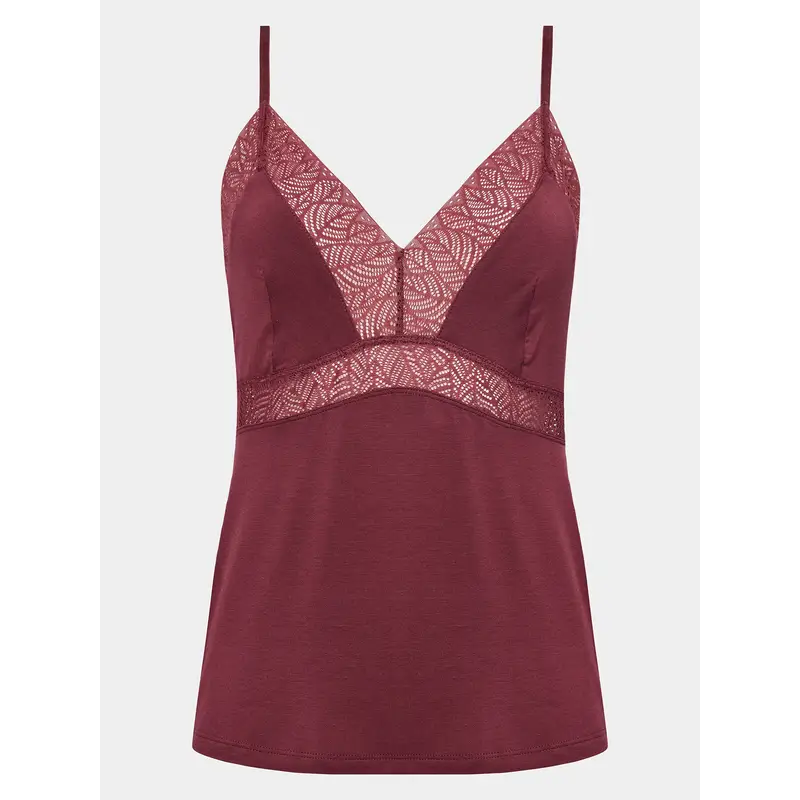 Femilet by Chantelle Maglietta del pigiama Jazz FNA510 Bordeaux Regular Fit